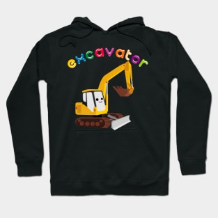 toddler excavator Hoodie